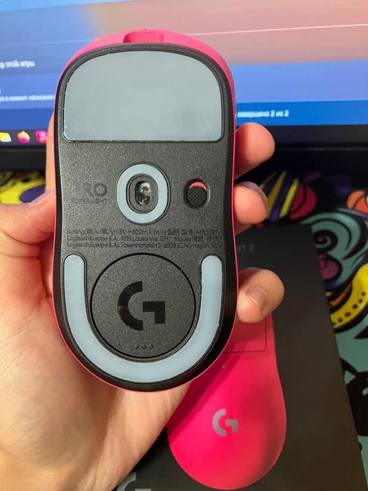 Мышь Logitech g pro superlight 2 pink