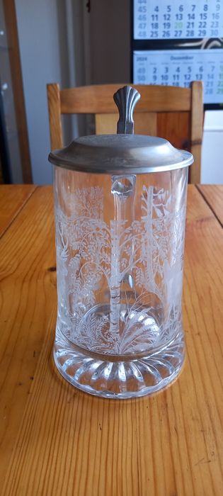 Vintaje. Нови! Немски халби горска тематика. Халба.