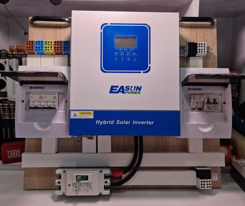 Sistem solar fotovoltaic ieftin  gata montat de 2 sau 4.2 kw