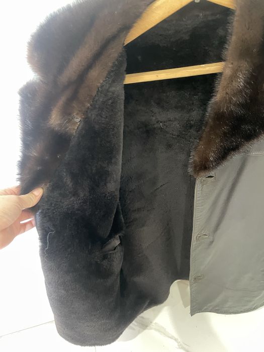 Продам кожаную дубленку