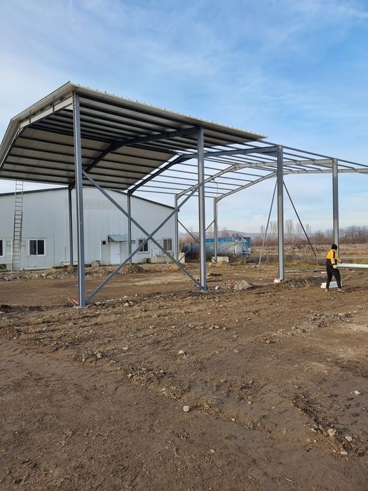 Facem și vindem hale metalice pe comanda la preturi mici