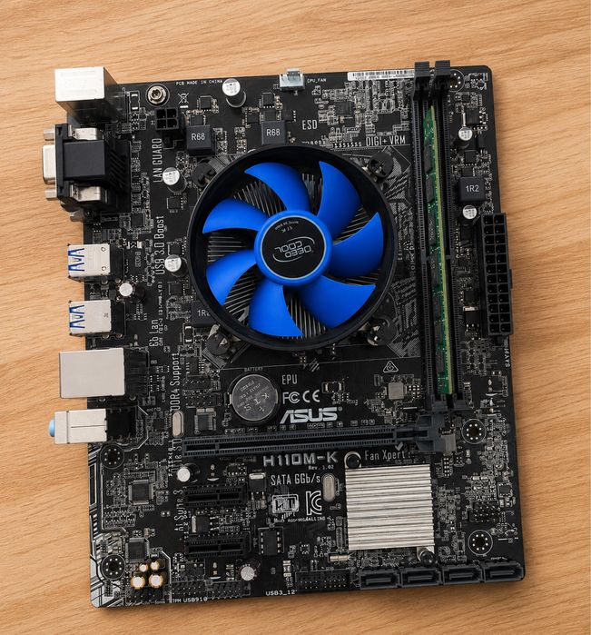 Материнская плата asus ddr4 с Процессор ОЗУ кулер доставка BTS почтой