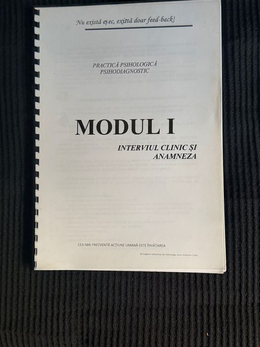 Pachet cursuri de psihologie aplicată printate și legate