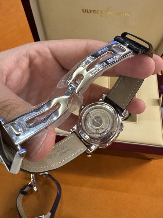 Оригинал Ulysse Nardin Dual time швейцарские