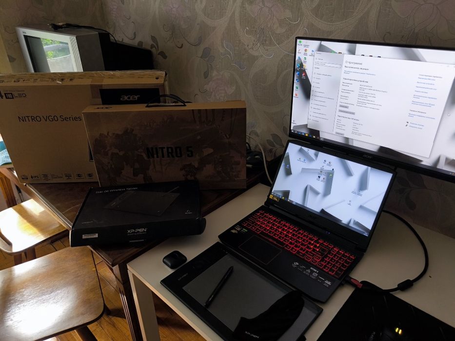 Игровой ноутбук Acer Nitro 5 AN515-44