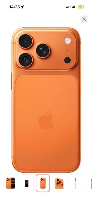 Iphone 17 Pro 256 гб оранжевый