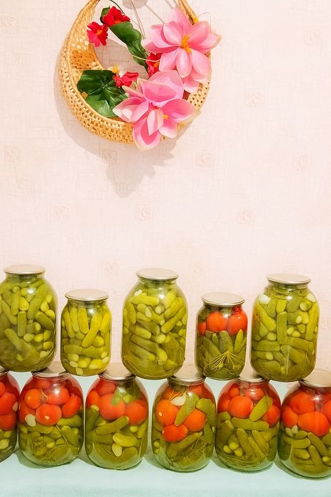 Продам домашние разносолы, огурцы солёные,