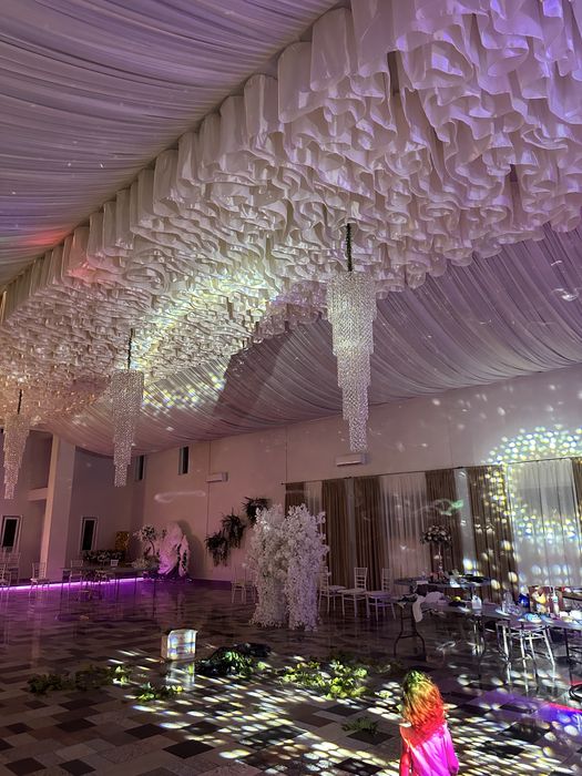 Vand Candelabru sticla semi crystal