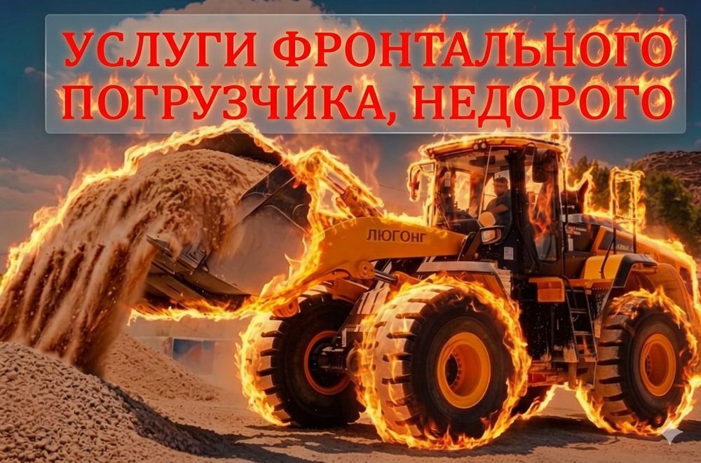 Услуги фронтального погрузчика