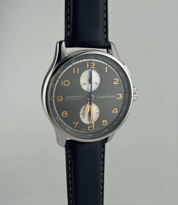 Швейцарские Наручные Часы- Louis Erard-44mm-Auto