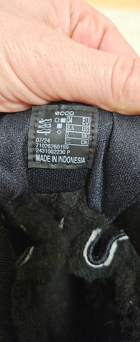Ботуши апрески ECCO 34 номер