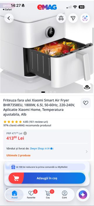 XIAOMI Air Freyer 6.5L 1800W
