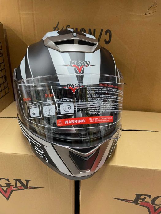 Casca Moto Scuter Atv Flip-up Ochelari S M L XL XXL CAGULA CADOU