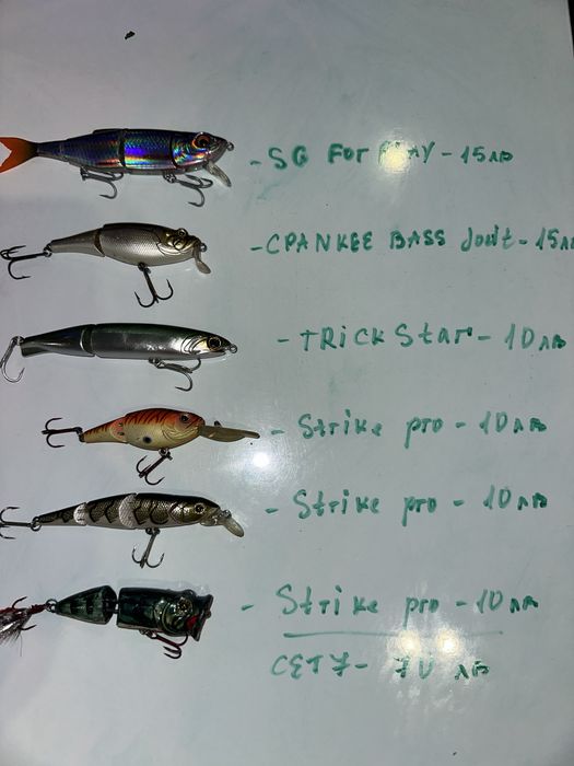 Воблери топ селекция