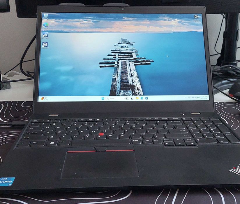 Laptop Lenovo L15 Gen2 - i5 Gen11 - 16Gb Ram - 256Gb NVME + Dock Lenovo + Rucsac Samsonite nou + Casti Jabra noi + Mouse Nou