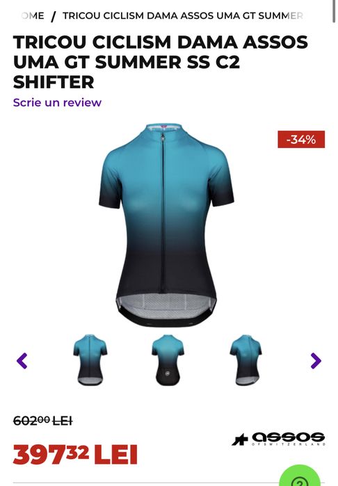 Tricou ciclism damă-ASSOS-Uma Gt Summer SS C2 Shifter
