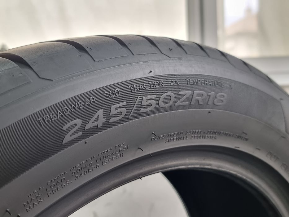"Dot 24" 245/50/18 Hankook 2Броя: 100€ 5.2мм