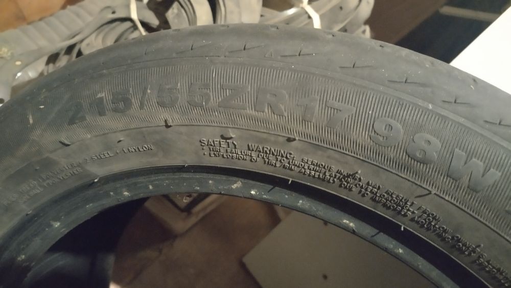 Шины 215/55R17 летние