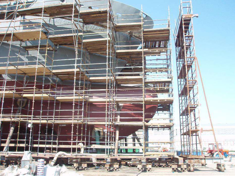 Schele de inchiriat,pentru lucrari industrie,c-tii 2 EURO/mp