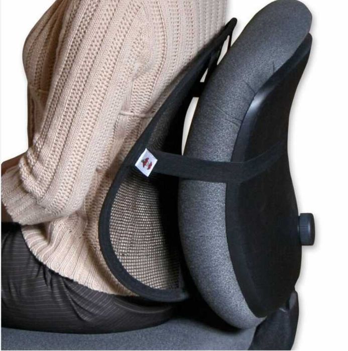 Луксозна анатомична облегалка за стол и автомобилна седалка 39x41 см.