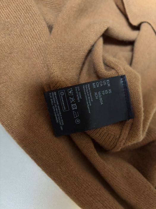 Bluza din casmir camel