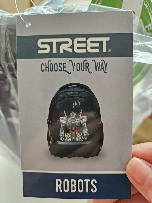 Ергономична раница и несесер Street - Robots