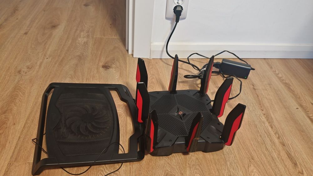 Router Gaming Wireless TP-Link Archer AX11000, Wi-Fi 6, Tri-Band