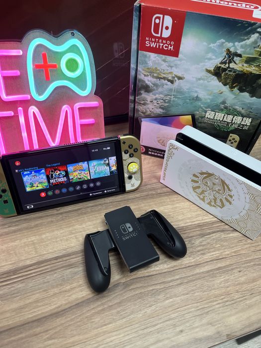 Прошитая лимитированная Nintendo Switch oled прошивка MIG Switch