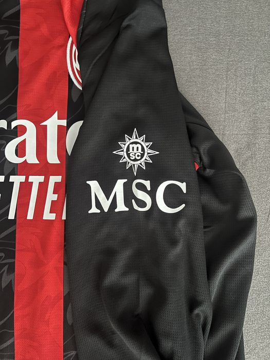 AC Milan Home 2025/26 Authentic Match Jersey Mânecă Lungă – Puma DryCELL