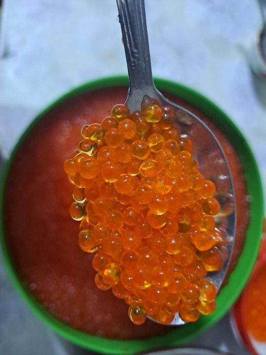 Красная икра радужной форели 70000сум