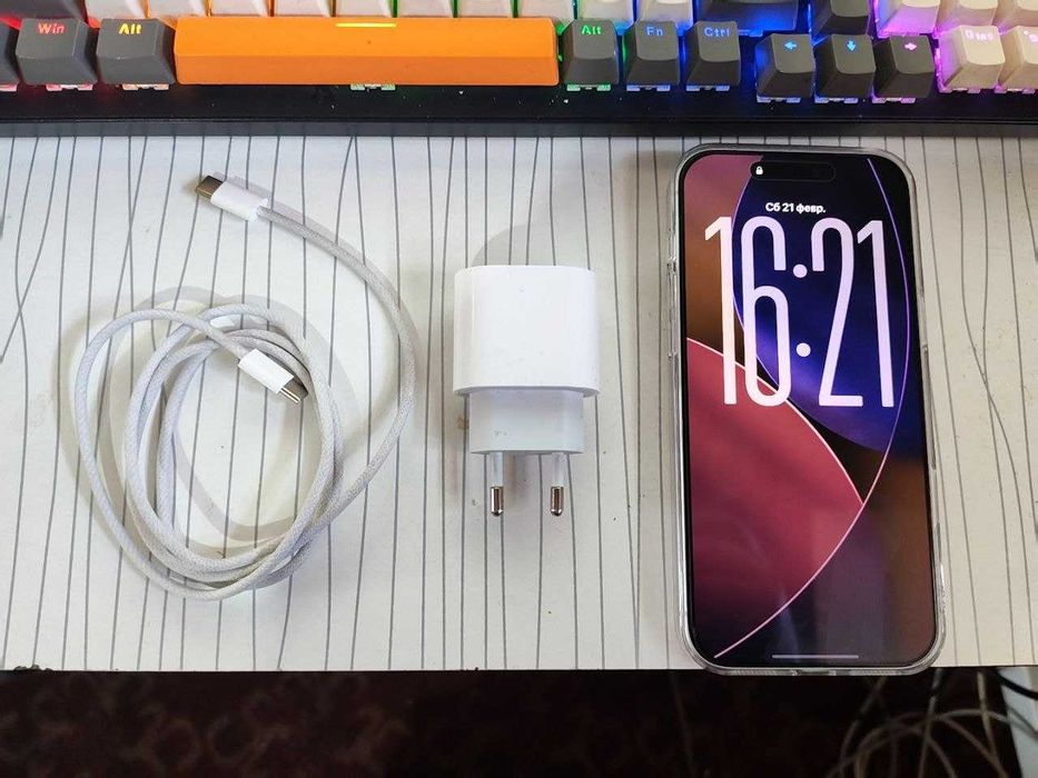 Iphone 17 pro max 256gb silver E-sim