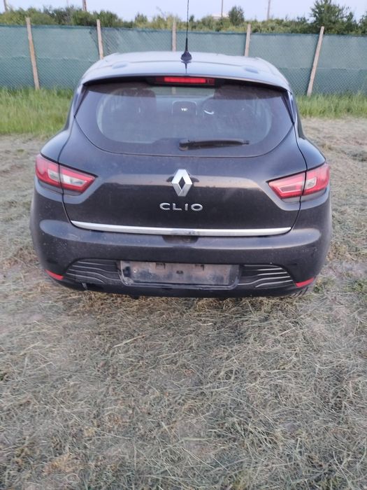 Haion Cu Luneta Stopuri Portbagaj Spate Complet Renault Clio 4 Hatchback Scurt Negru