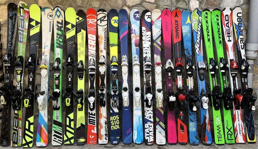 Schiuri copii si adulti buyback set cu clapari bete ski