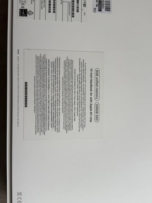 MacBook Air M1 fullbox