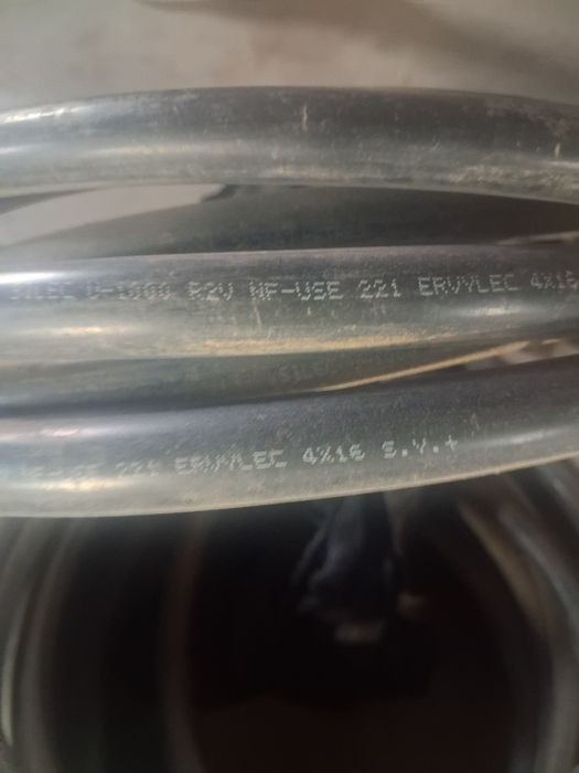 Cablu cupru  curent 380v  4x16 ,50m