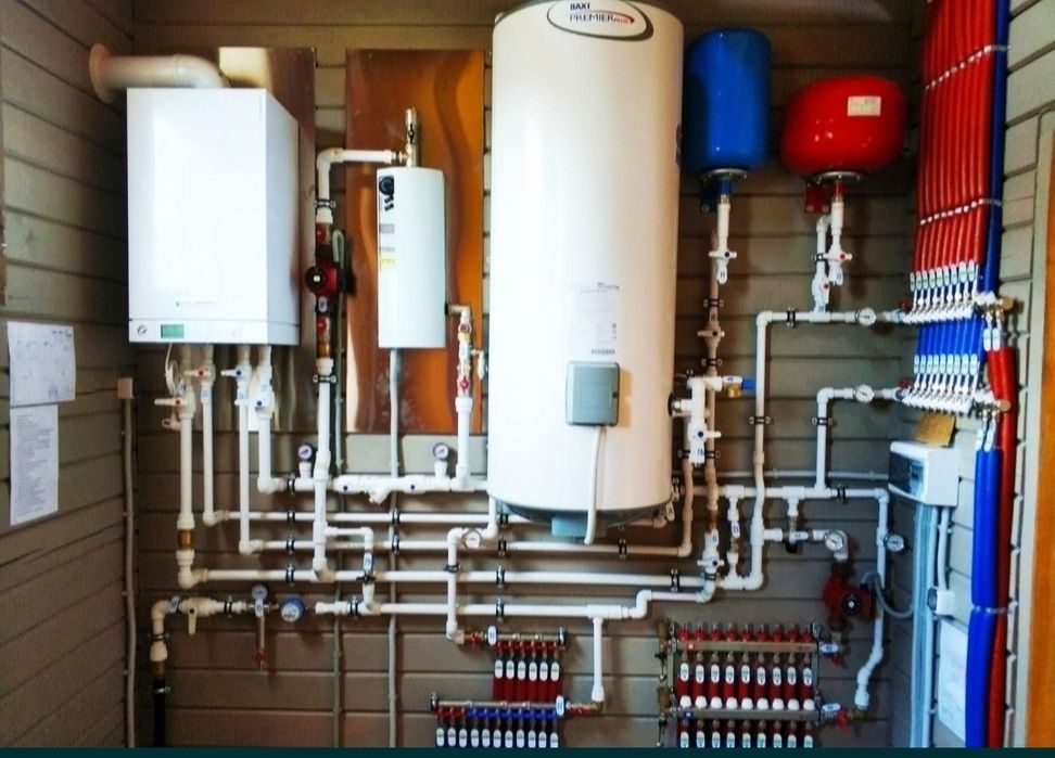 Профессиональный монтаж котельных, сантехнические работы