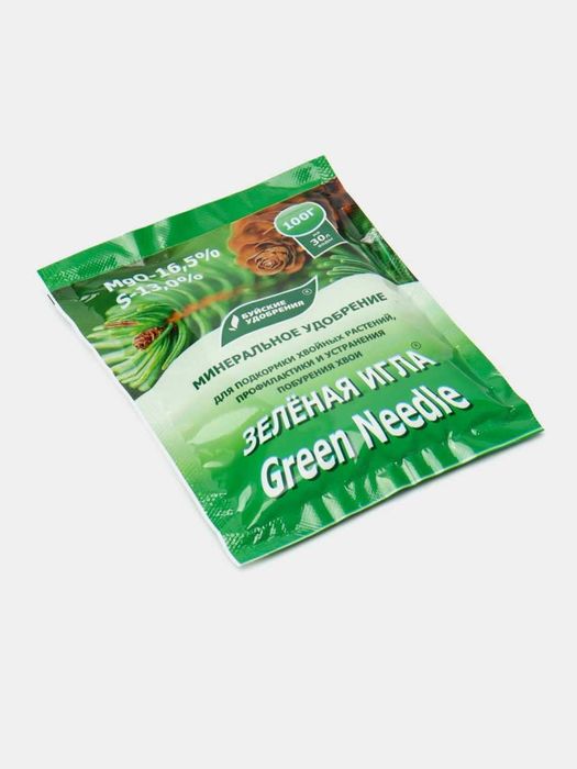 Зелёная игла предназначенное специально для подкормки хвойных деревьев
