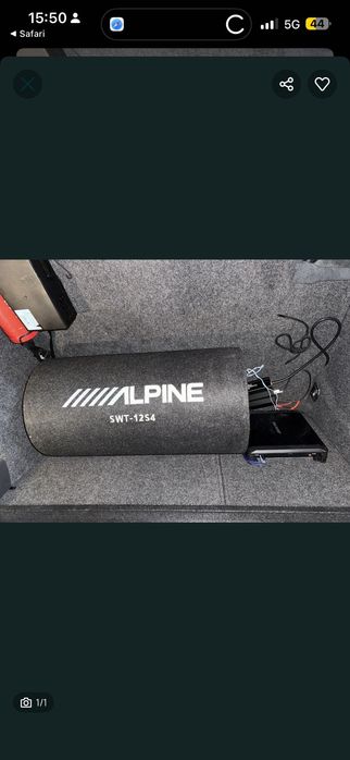 Tub de bas + stație