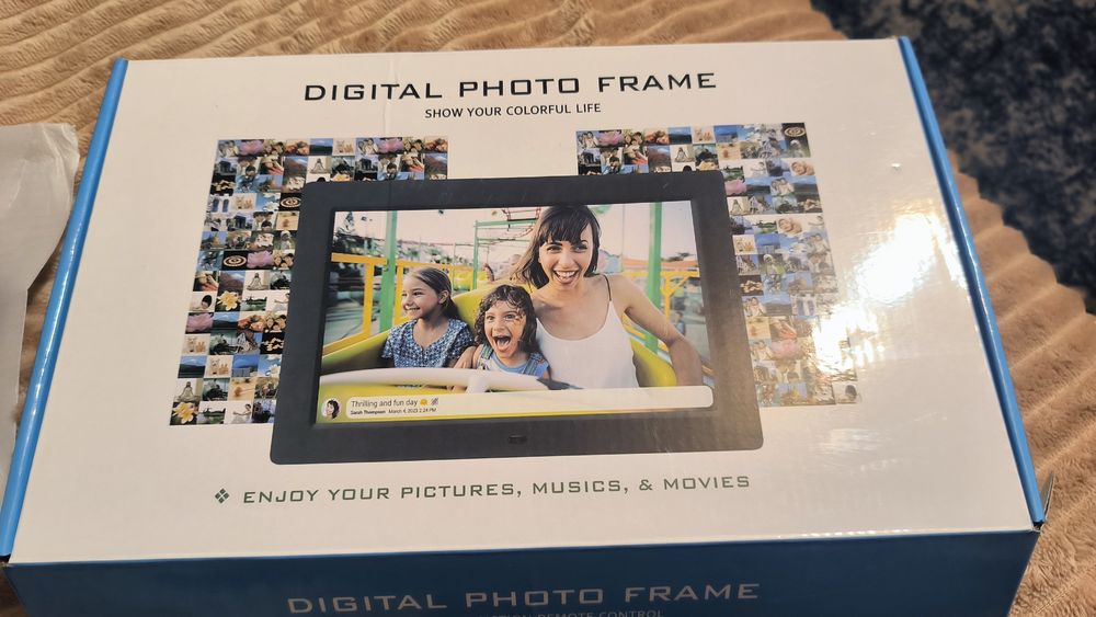 Чисто нова дигитална 10.1' фото рамка