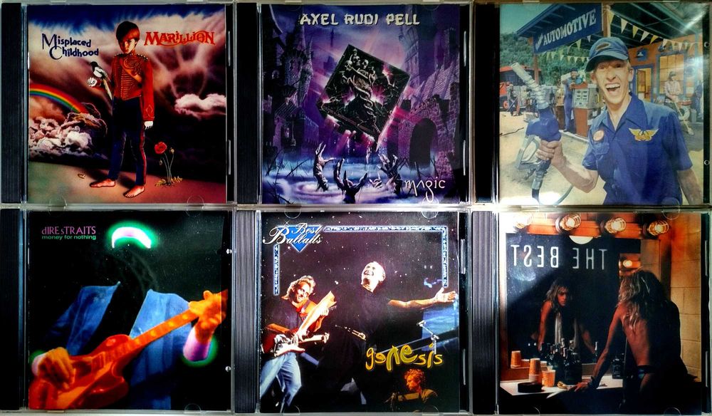 Колекция Метъл, Рок и др. музикални дискове CD - Част 6