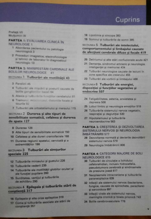 Principiile și practica neurologiei clinice, ediția a zecea, nouă