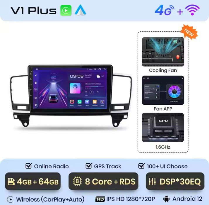 Mercedes w166 x166 мултимедия