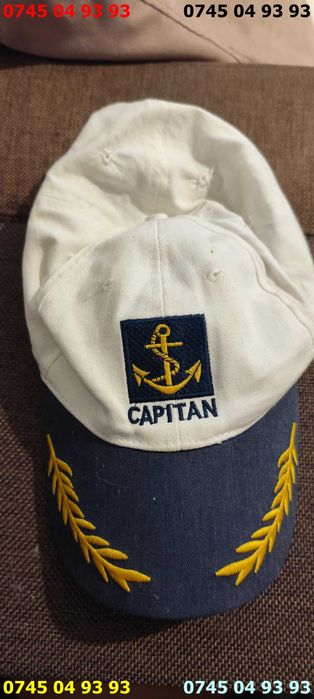 sapca chipiu CAPITAN reglaj cu scai ca noua