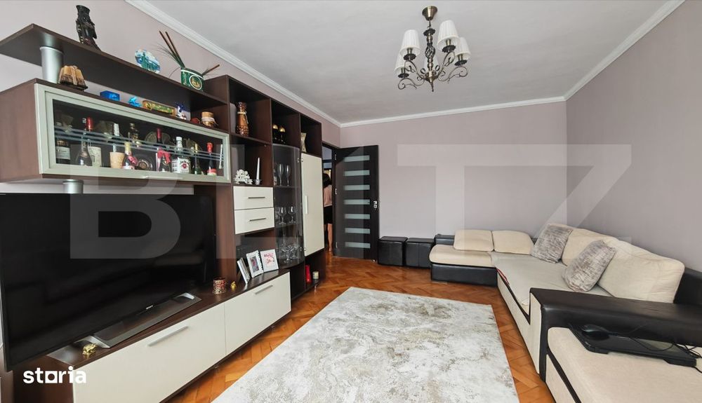 Apartament 3 camere + 2bai, renovat, mobilat si utilat modern, zona Ra