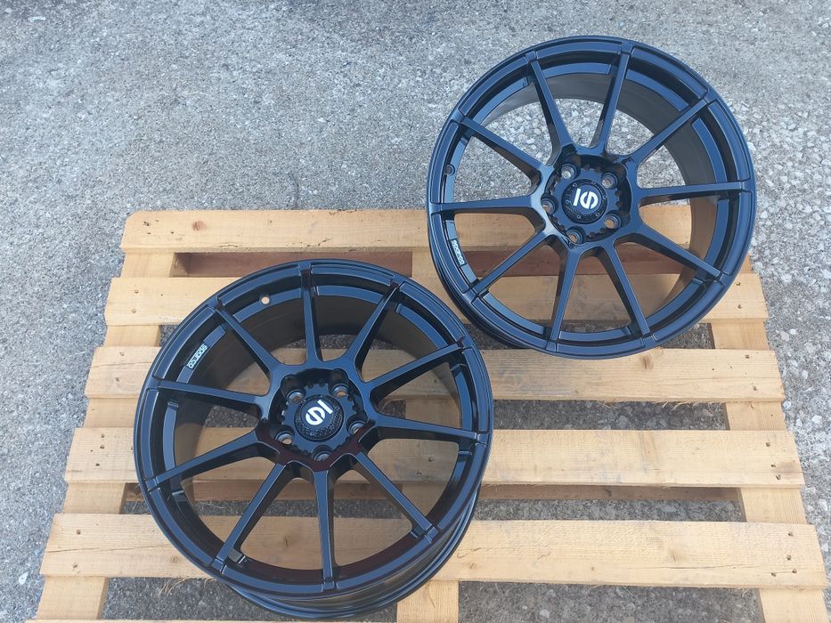 18 5х112 Sparco Gara Gloss Black Audi Vw Mercedes Seat Škoda 8j et45