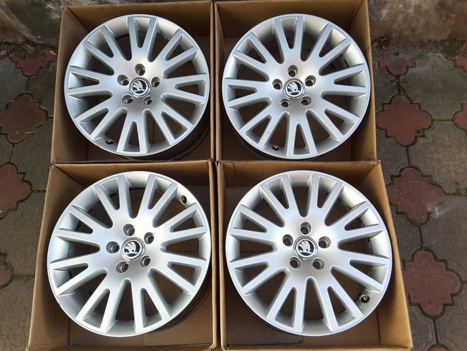 jante aliaj 17; 5x112;originale Audi, Skoda Superb,Octavia 3,Octavia 4