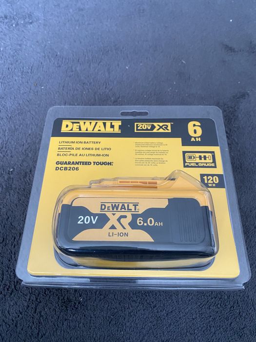 Acumulator DeWalt 6Ah baterie dewalt 6ah noua sigilata