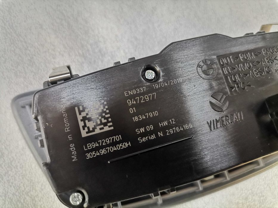 9388941 Ключ копче Светлини Фарове BMW 7 G11 G12 - Перфектен