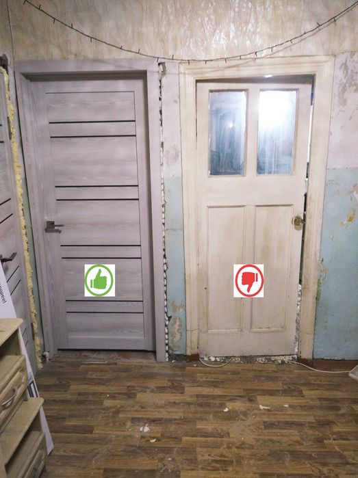 Монтаж межкомнатных Дверей