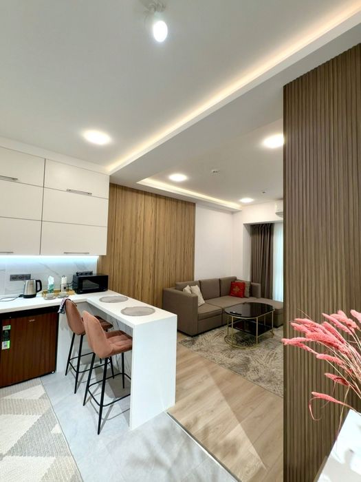 Аренда 2 комнатной 50кв² в ЖК Akay City,Дархан,Хамид Алимджан